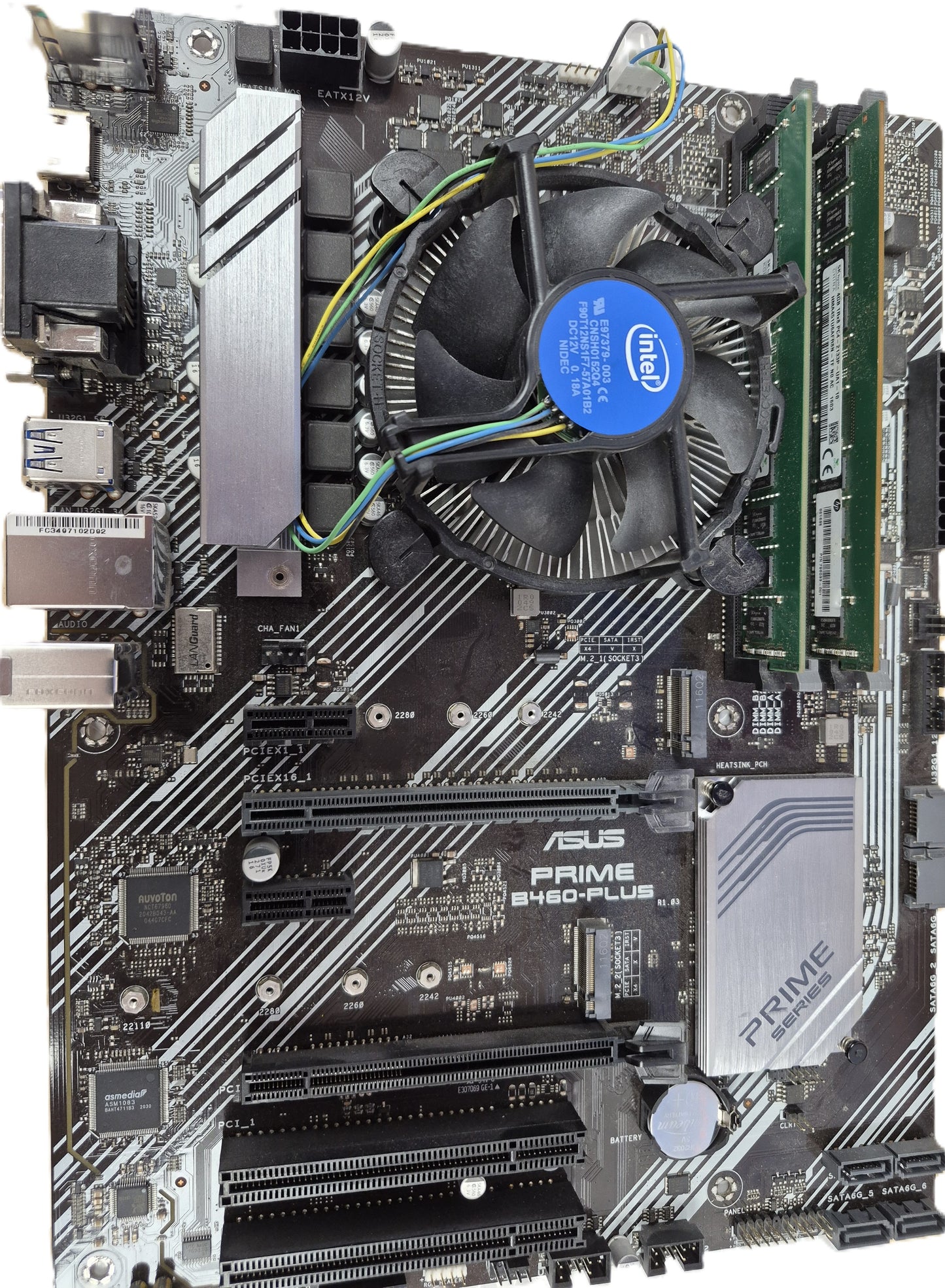 *Carte Mère Asus PRIME B460-PLUS + CPU Celeron G5900 + 8 Go DDR4