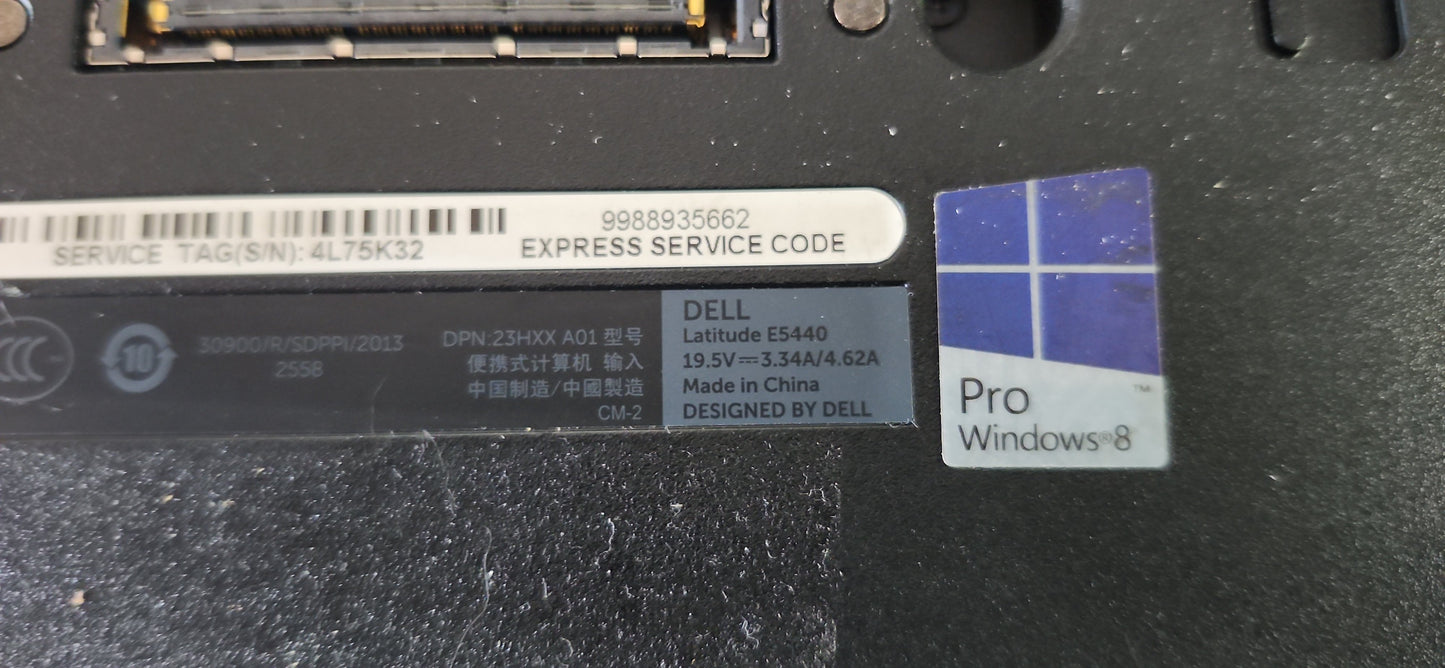 *DELL LATITUDE E5440 CORE i5 4210
