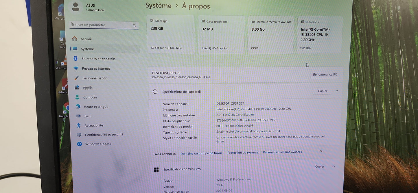 *ASUS CM6630 CORE i5 3340S