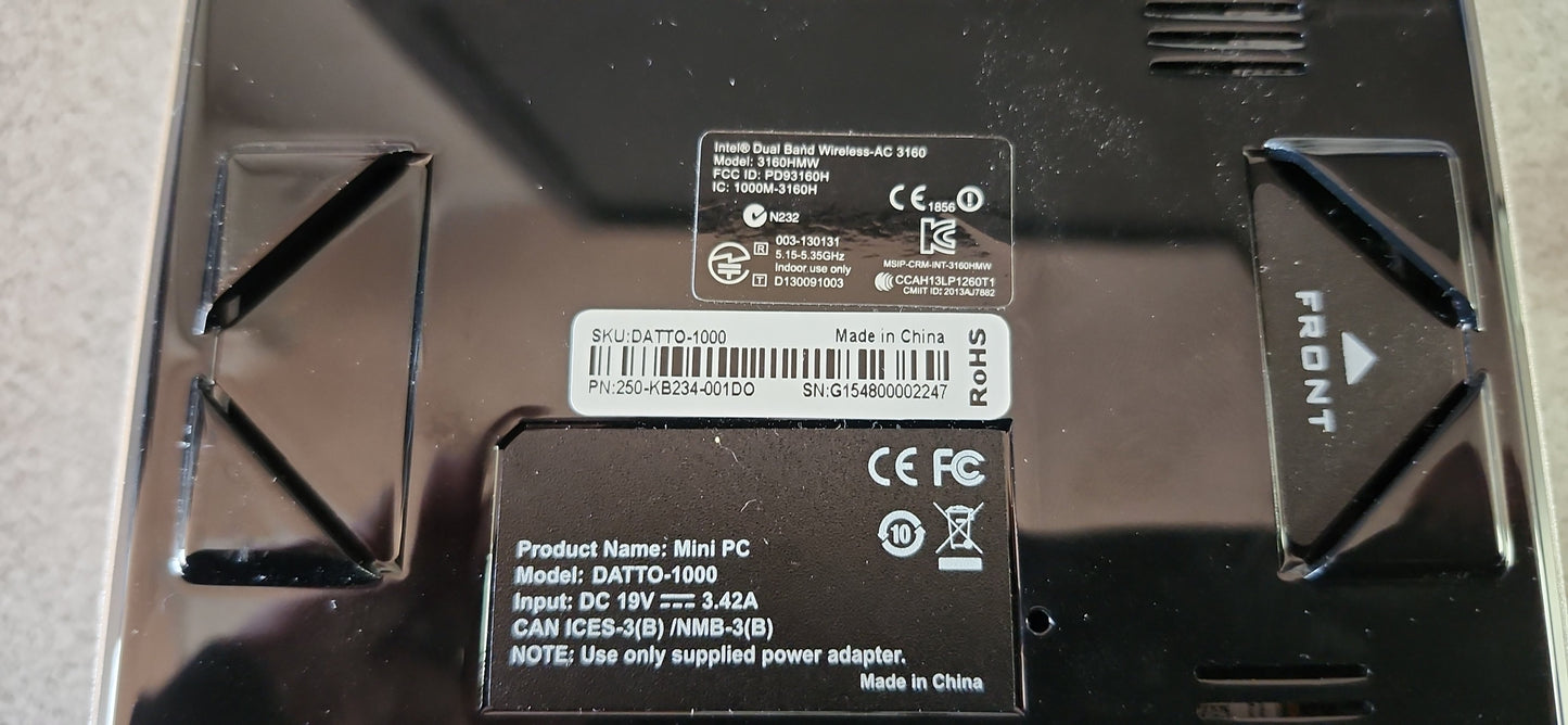 *MINI TOUR DATTO 1000