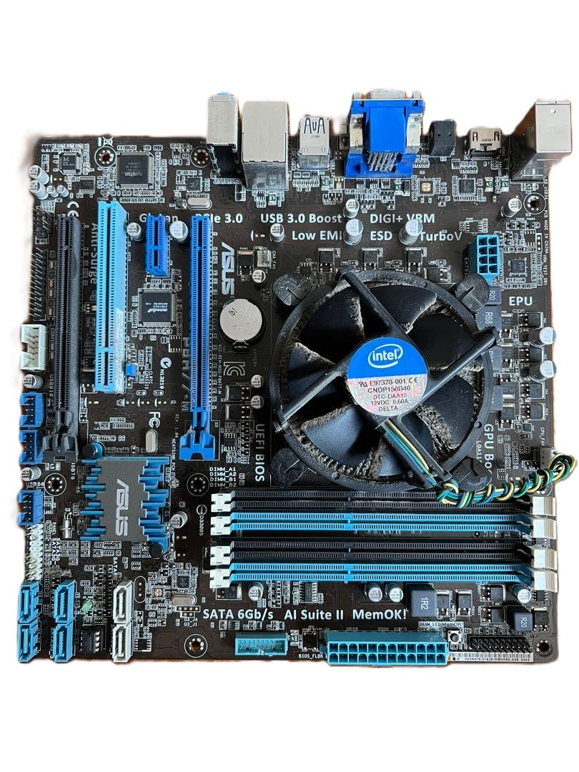 *ASUS P8H77-M PRO + Core i7-3770 + 4Go DDR3