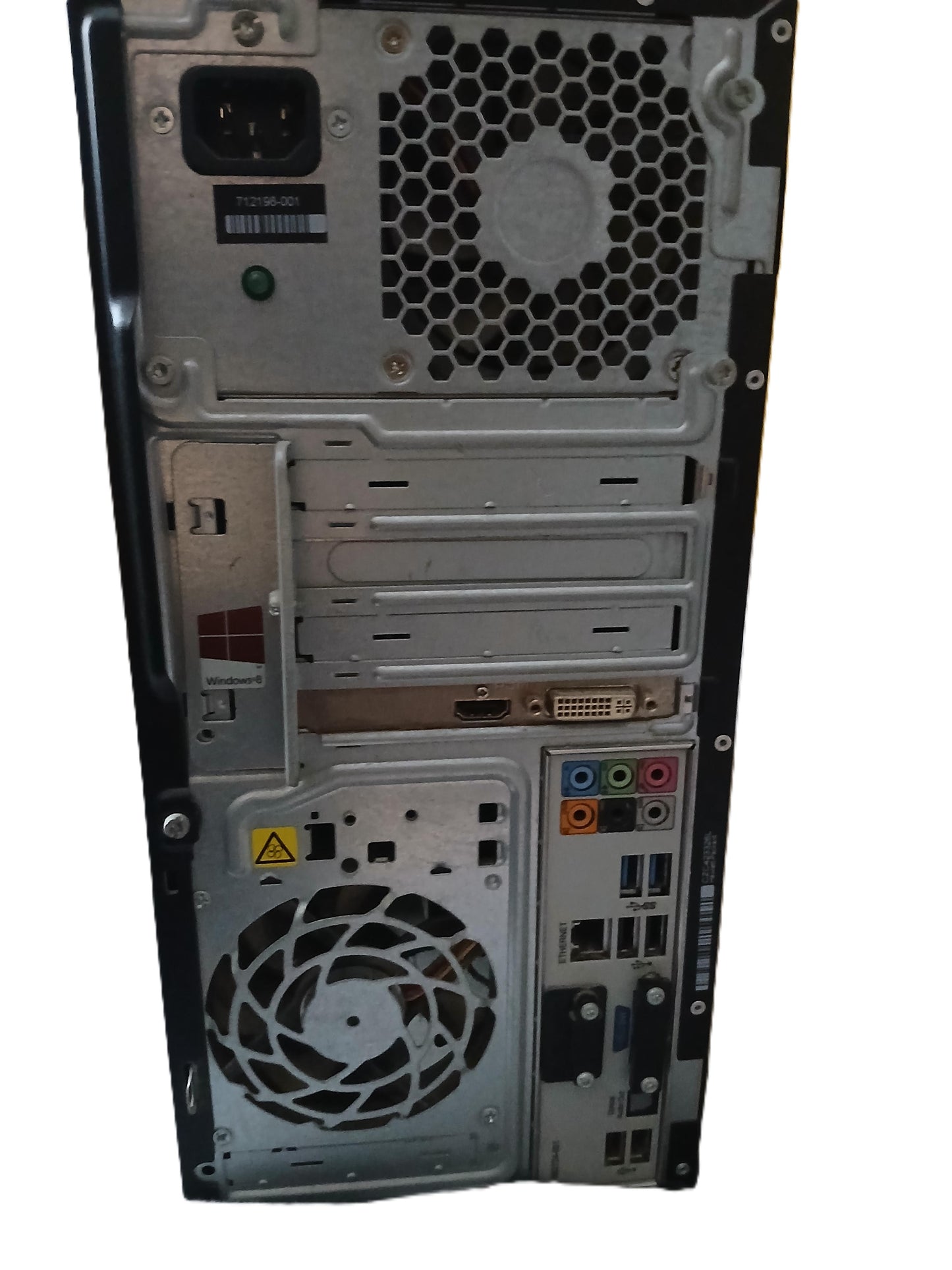 HP Pavilion 500-018 – AMD A10-5700 | 8 GB DDR3 | 256 GB SSD | AMD Radeon HD 8470 1 GB | Windows 11 | Keyboard & Mouse included
