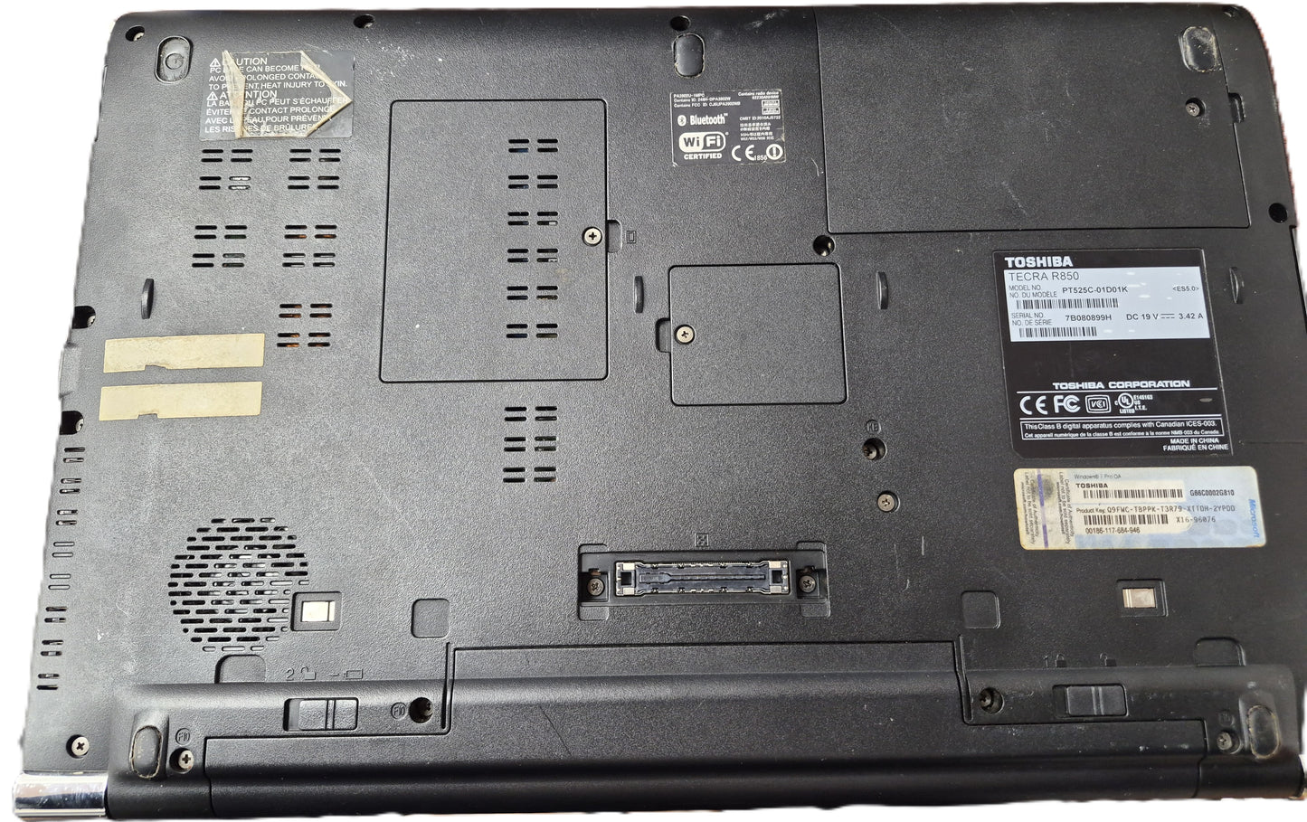 *TOSHIBA TECRA R850 CORE i5 2520M