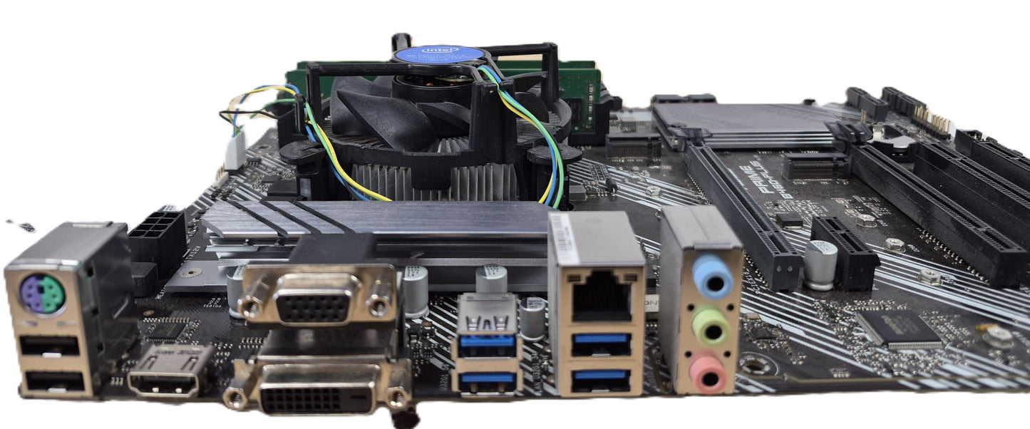 *Carte Mère Asus PRIME B460-PLUS + CPU Celeron G5900 + 8 Go DDR4