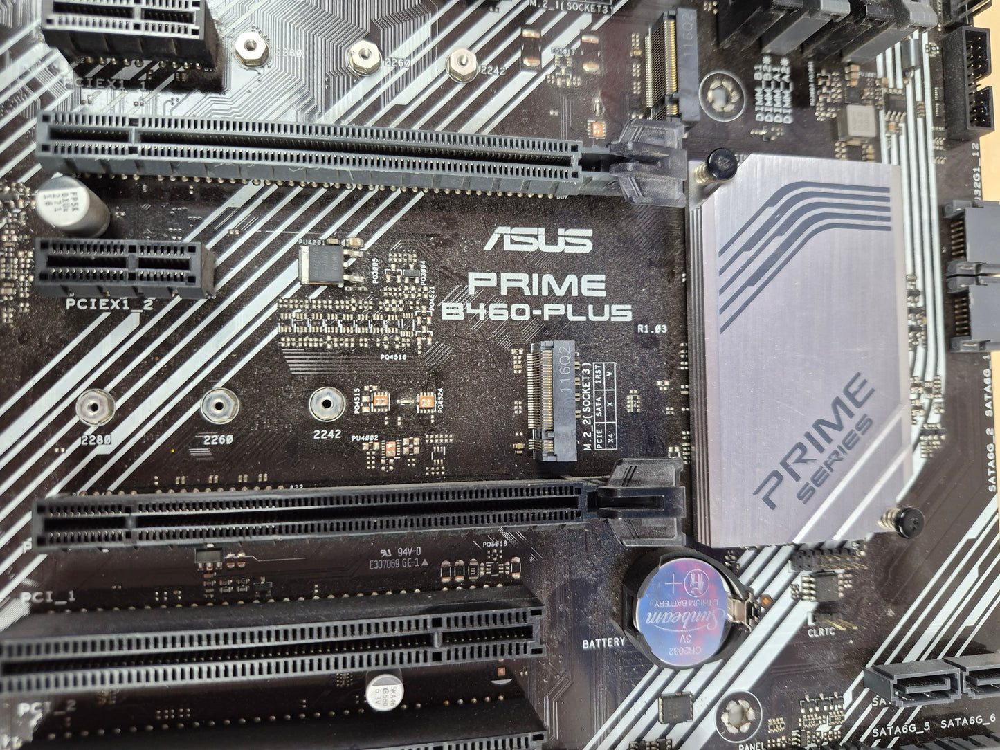 *Carte Mère Asus PRIME B460-PLUS + CPU Celeron G5900 + 8 Go DDR4