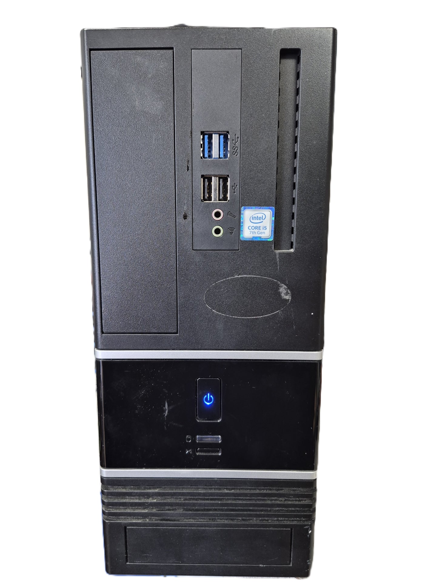 Tour ASUS H110M-EM — Core i5-7500 — 8 Go DDR4 — 256 Go NVMe — Windows 11 Pro