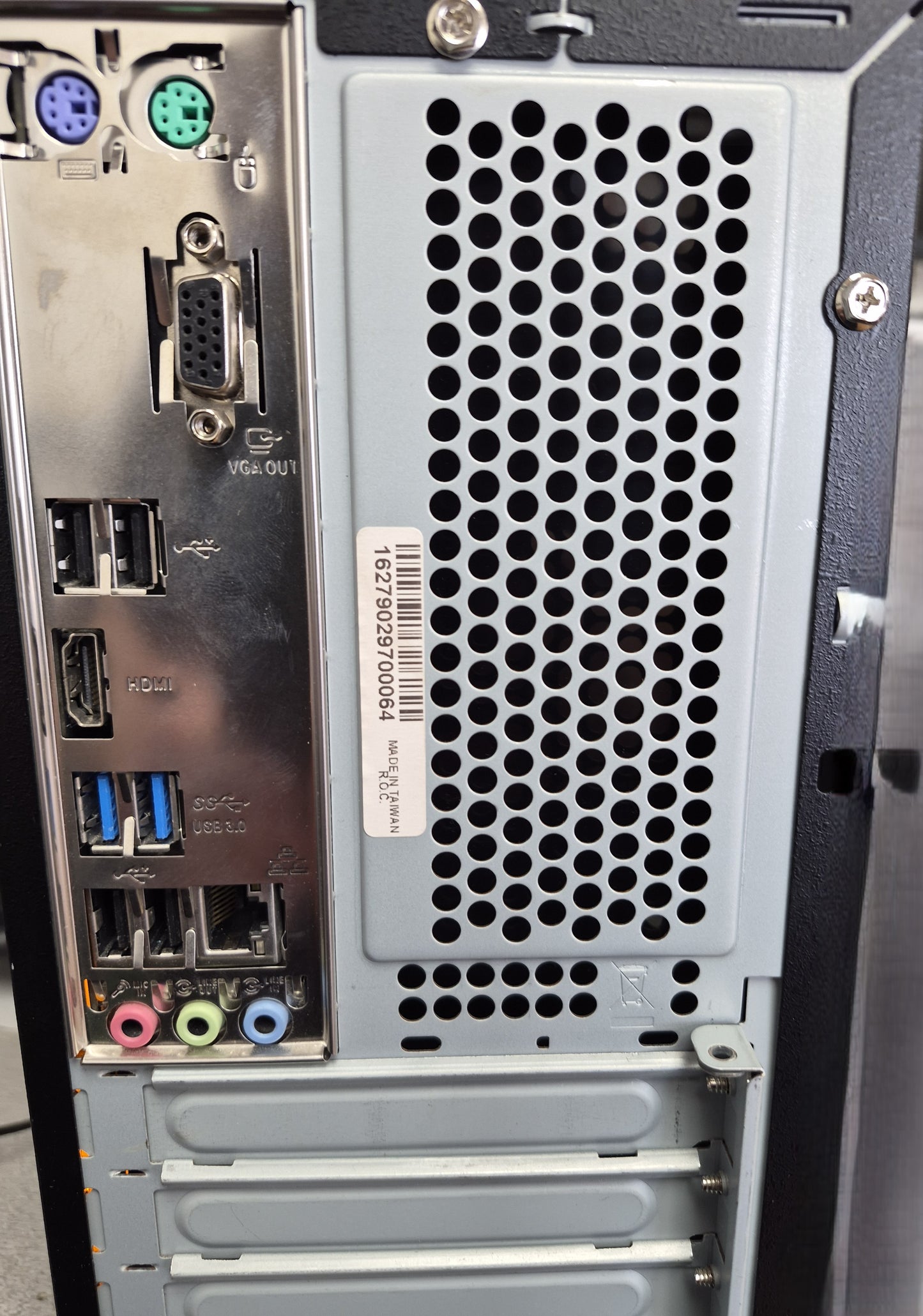 Tour ASUS H110M-EM — Core i5-7500 — 8 Go DDR4 — 256 Go NVMe — Windows 11 Pro