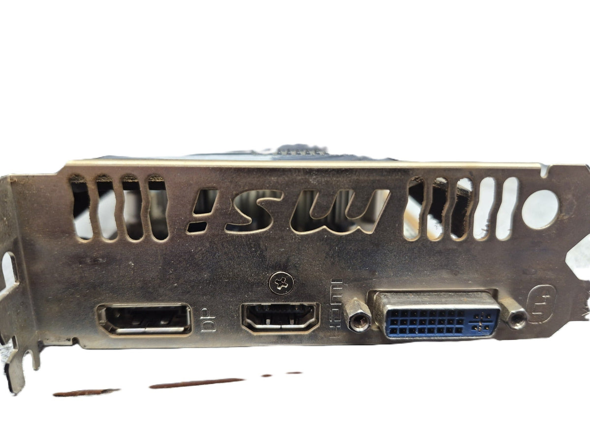 MSI AMD Radeon HD 7770 — sorties DVI, DisplayPort, HDMI