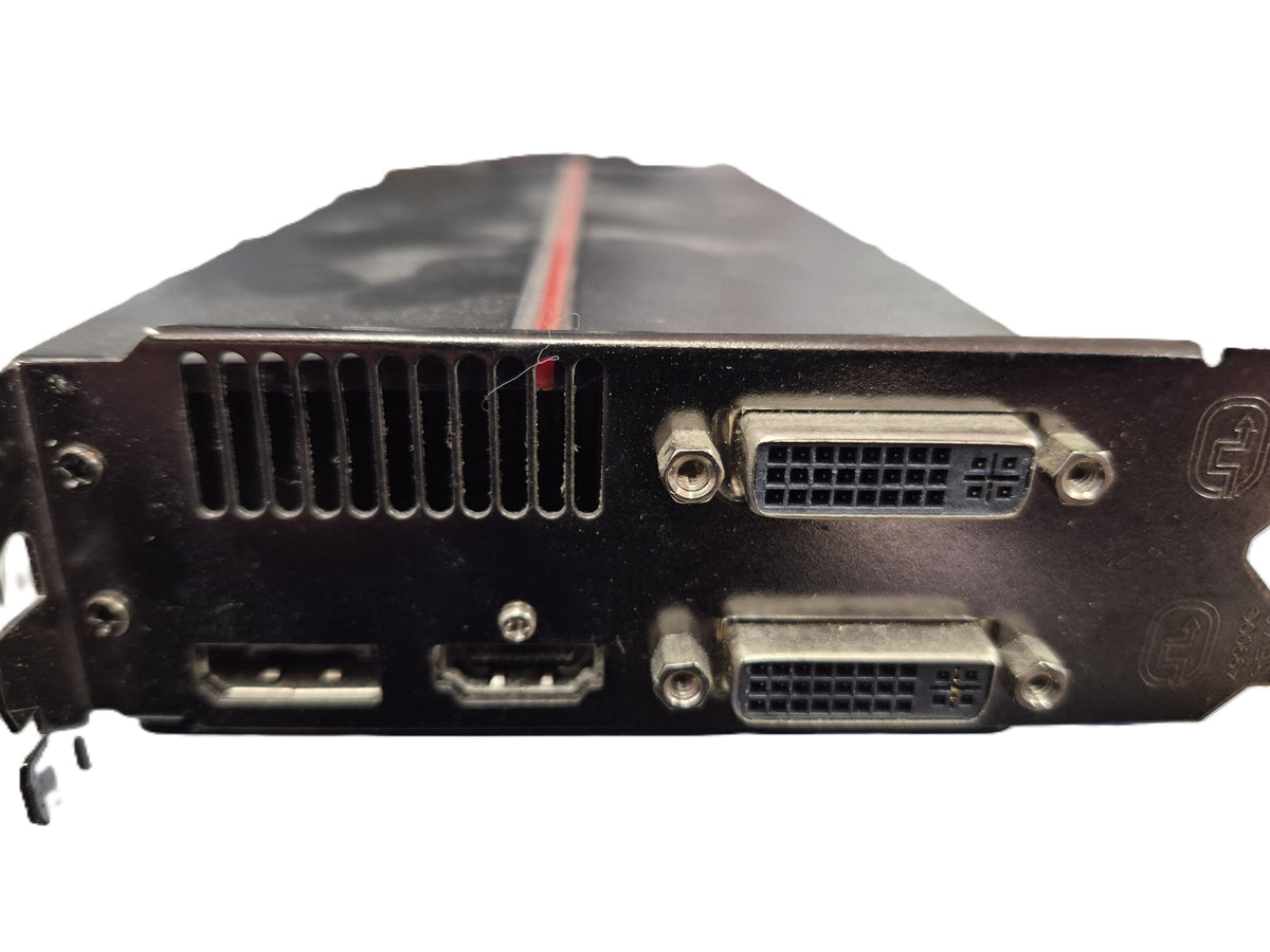AMD Radeon HD 5800 Series — vue de dessus avec ventilateur ATI