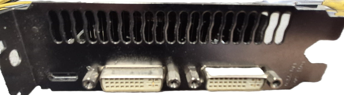 EVGA GeForce GTX 460 — ports arrière : 2x DVI + Mini HDMI