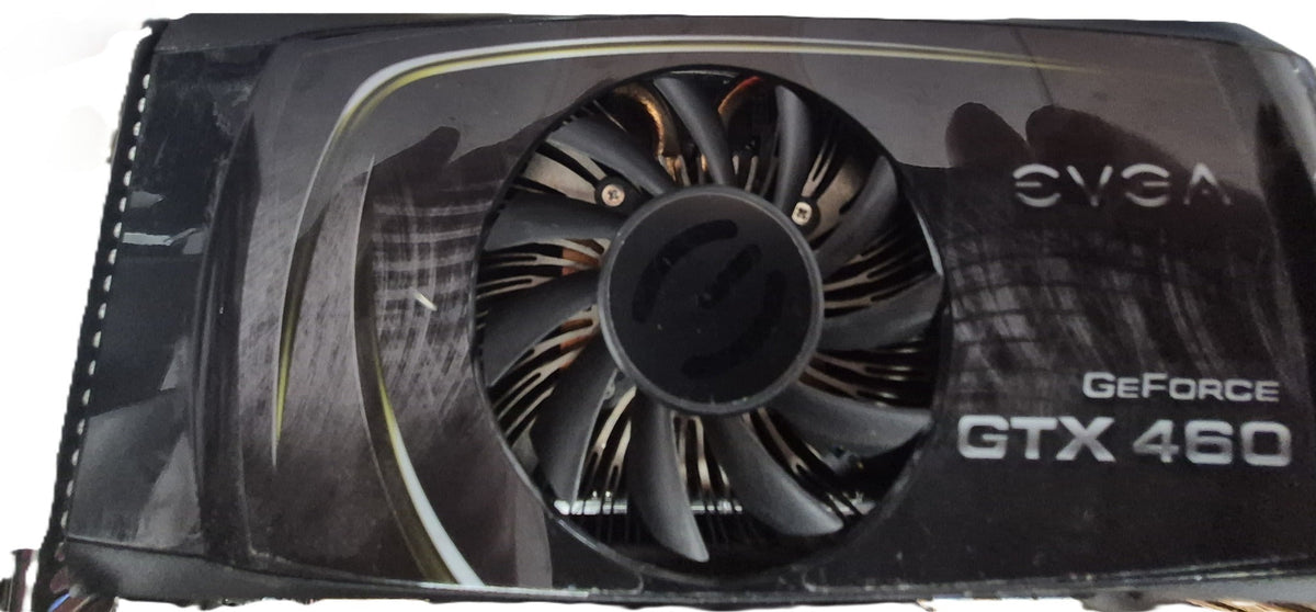 EVGA GeForce GTX 460 — capture écran Windows : NVIDIA GeForce GTX 460, 969 MB GDDR5