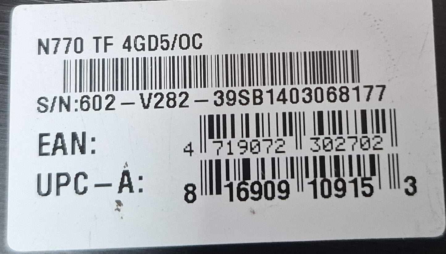 NVIDIA GeForce GTX 770 — 4 Go GDDR5 — PCIe x16 — 2x DVI / HDMI / DisplayPort