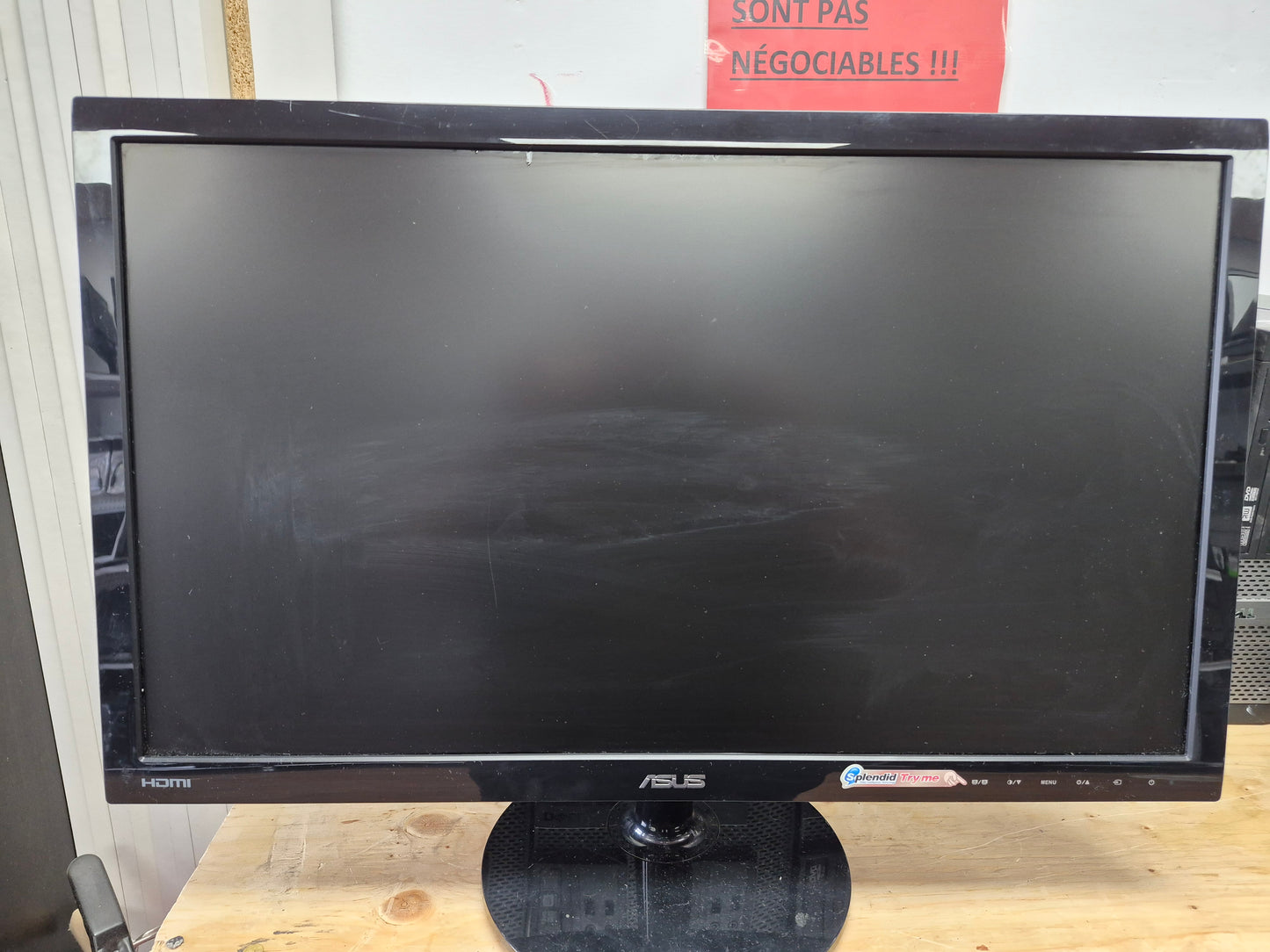 Moniteur Asus VS248H-P — 24" Full HD 1080p | HDMI DVI VGA | Comme Neuf