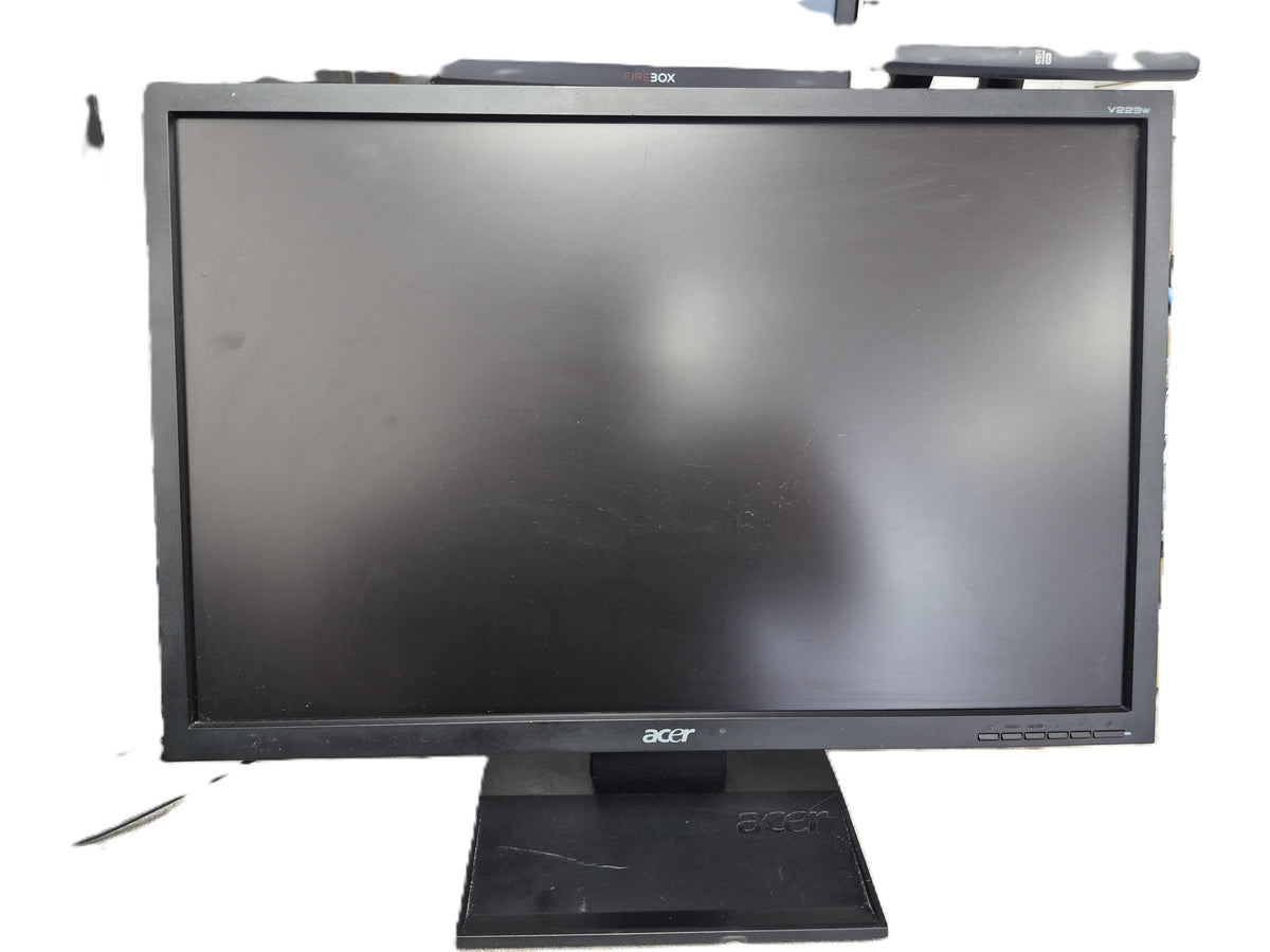 Acer V223W - vue avant écran 22 pouces widescreen noir