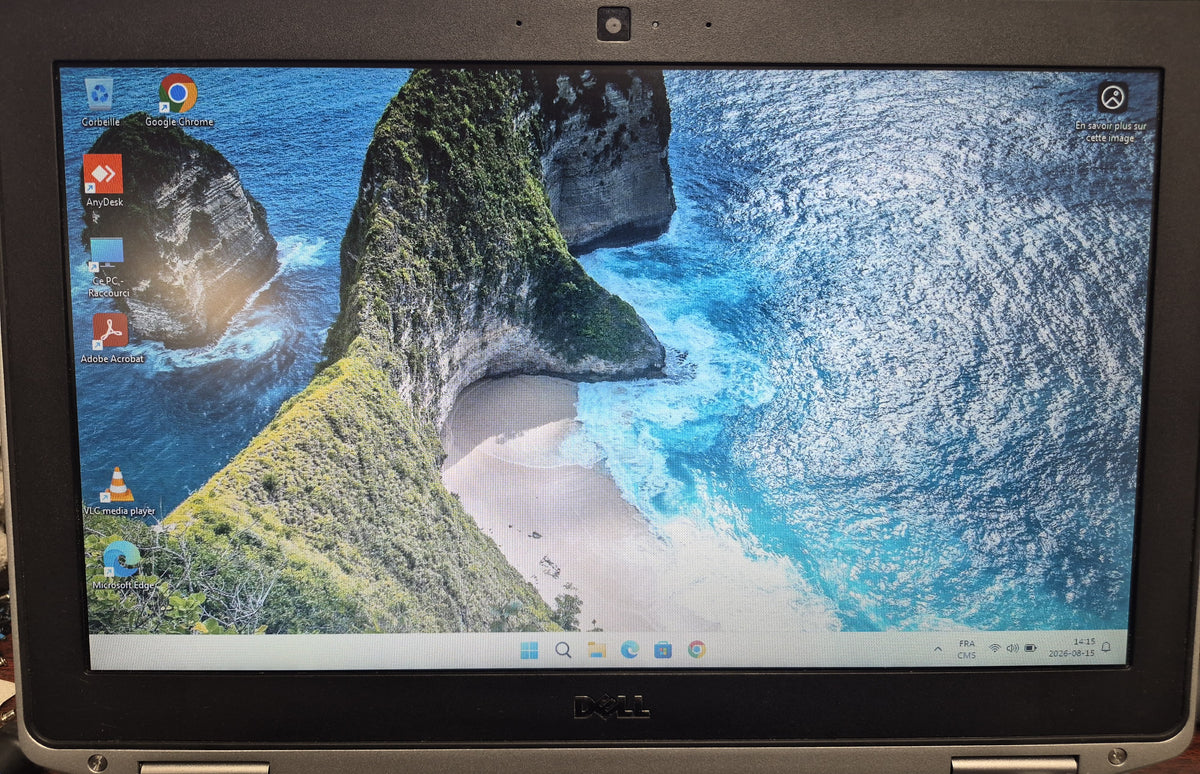 Dell Latitude E6330 — Intel Core i7-3520M — 8 Go DDR3 — 256 Go SSD — Lecteur DVD — 13.3" HD — Win 11 Pro — Batterie Neuve