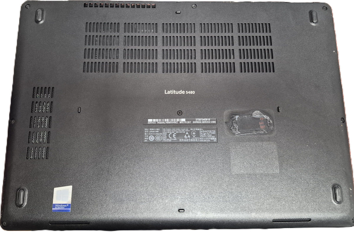 Dell Latitude 5480 — Intel Core i5-7200U — 8 Go DDR4 — 256 Go NVMe — Écran 14" HD — Win 11 Pro