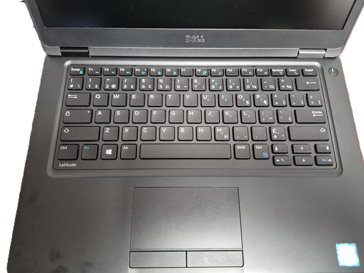 Dell Latitude 5480 — Intel Core i5-7200U — 8 Go DDR4 — 256 Go NVMe — Écran 14" HD — Win 11 Pro