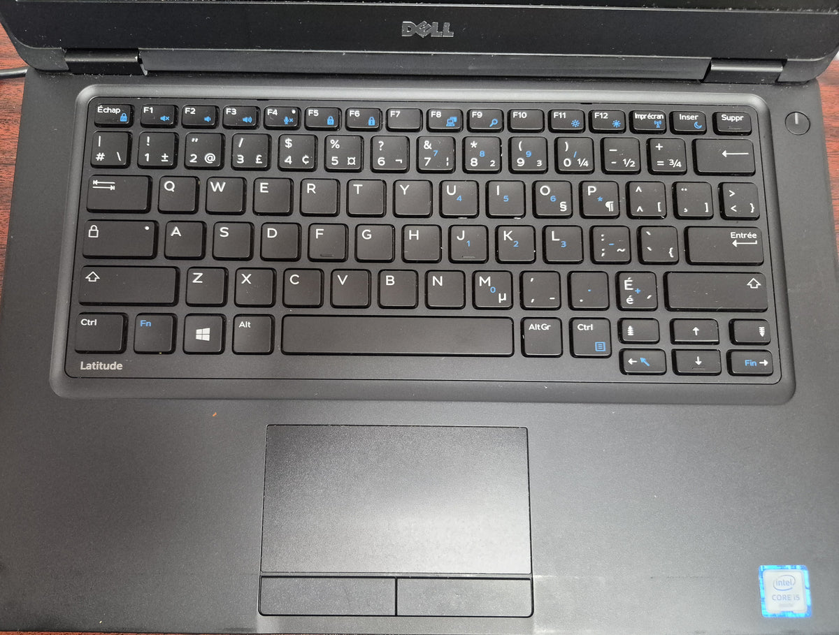 Dell Latitude 5480 — Core i5 6200U • 8 Go DDR4 • NVMe 256 Go • 14" HD • Batterie ~1 h — Reconditionné