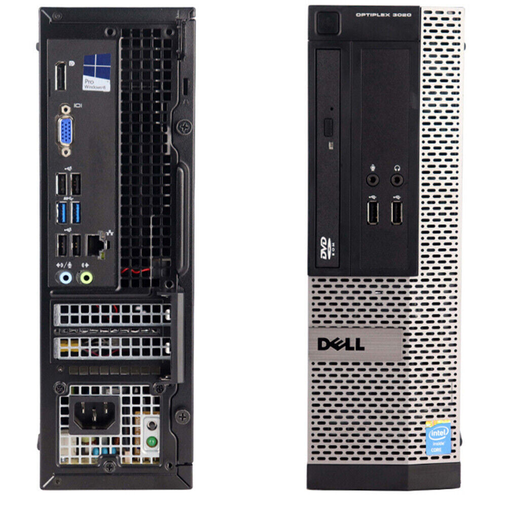 Dell OptiPlex 3020 SFF – Core i3-4130 | 8 Go DDR3L | 500 Go HDD | Windows 11 Pro | Clavier & Souris inclus