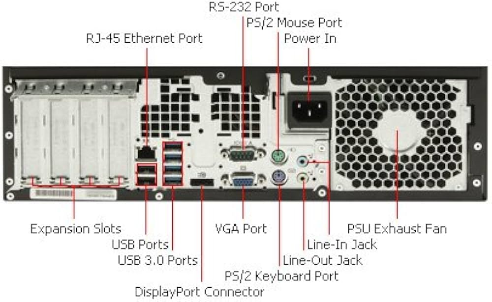 PC de Bureau HP Compaq 8300 SFF — Core i5-3470 | 8 Go DDR3 | 128 Go SSD | Win 11 Pro | VGA & DisplayPort