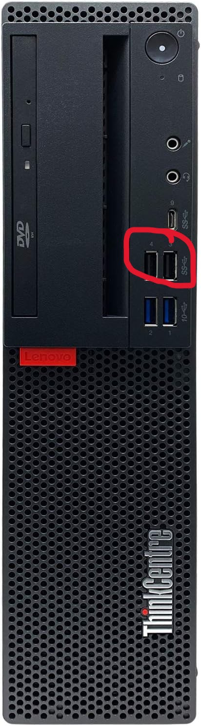 Lenovo ThinkCentre M720s — Core i5-8500 | 8 Go DDR4 | 250 Go SSD | Windows 11 Pro