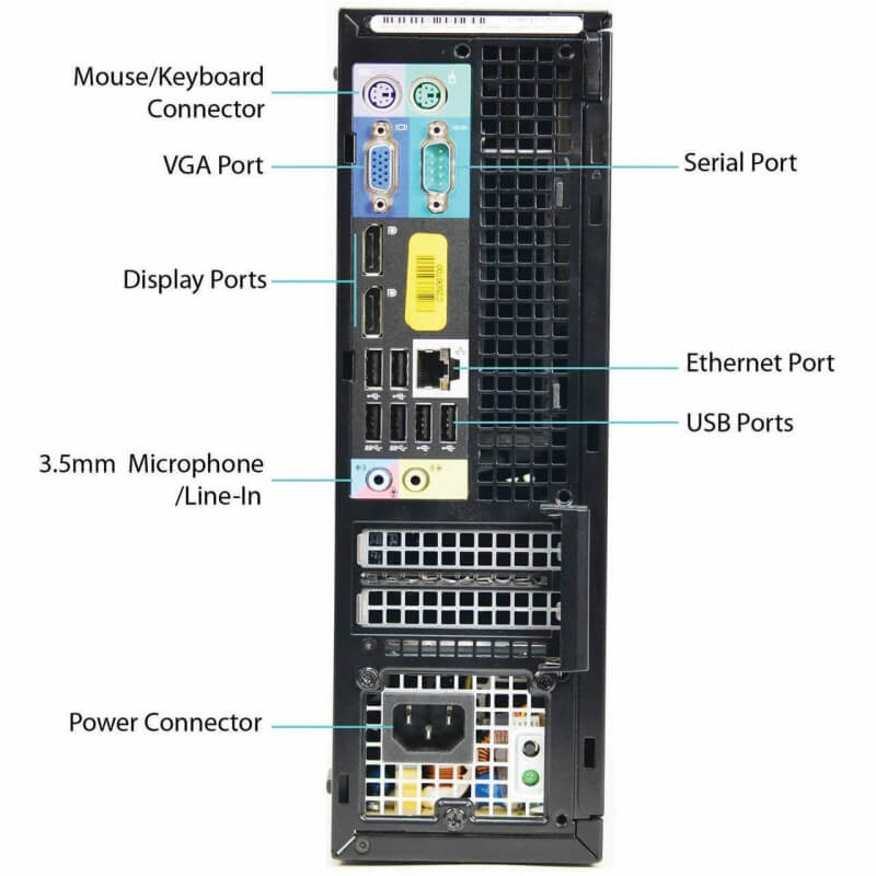 Dell OptiPlex 7010 SFF – Core i5-3470 | 8 GB DDR3 | 128 GB SSD | Win 11 Pro | Keyboard + Mouse