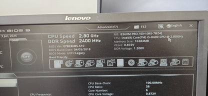 *MSI B360M PRO-VDH CORE i5 8400