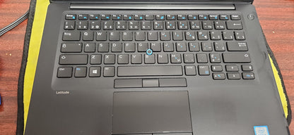 *DELL LATITUDE 7480 CORE i5 7300U(COUVERCLE LEGEREMENT GRADE B REGARDER PHOTOS)