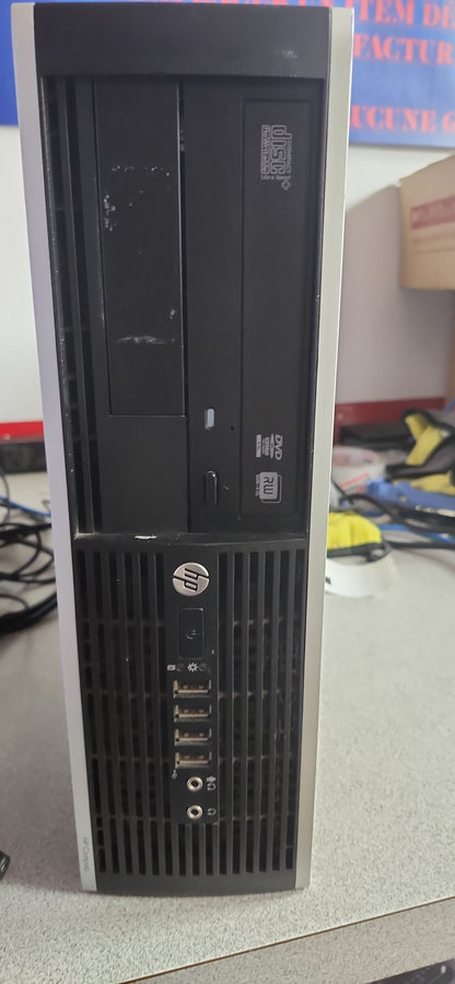 *PC DE BUREAU HP COMPAQ 8200 ELITE SFF CORE i5 2500