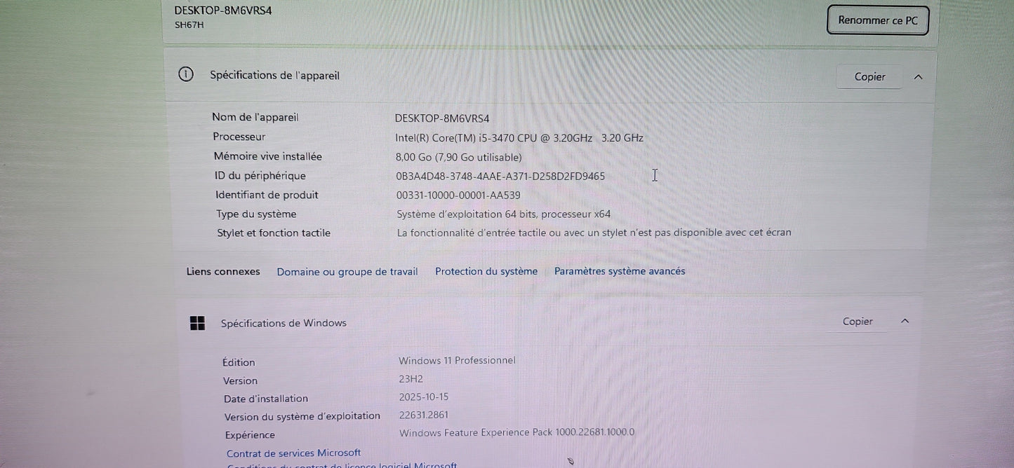 *MINI TOUR SHUTTLE SH67H3 CORE i5 3470