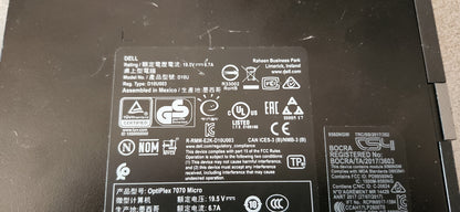 *Dell OptiPlex 7070 Micro CORE i5 8500