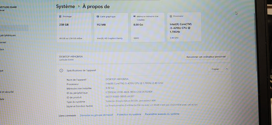 *DELL LATITUDE E6510 CORE i5 M560