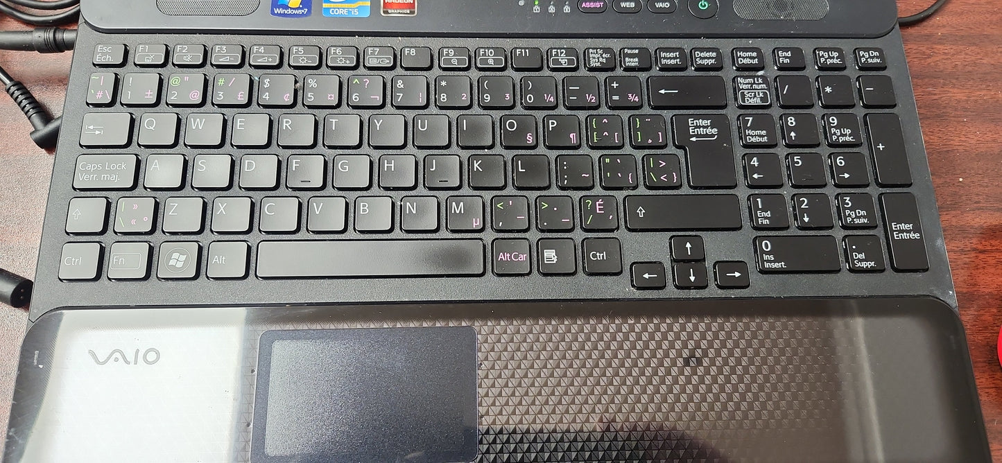 *SONY VAIO PCG 71613L CORE i5 2410M