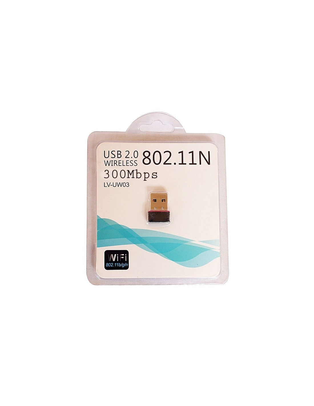 Clé WiFi USB Nano LV-UW03 — 802.11N 300 Mbps • USB 2.0 • 2.4 GHz • Neuve emballage d'origine