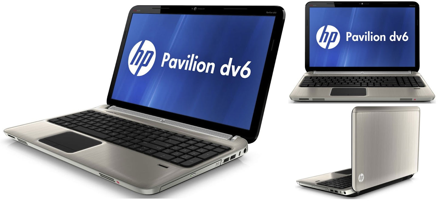 HP Pavilion DV6 – Core i7-2630QM | 8 Go DDR3 | 256 Go SSD | Windows 11 Famille