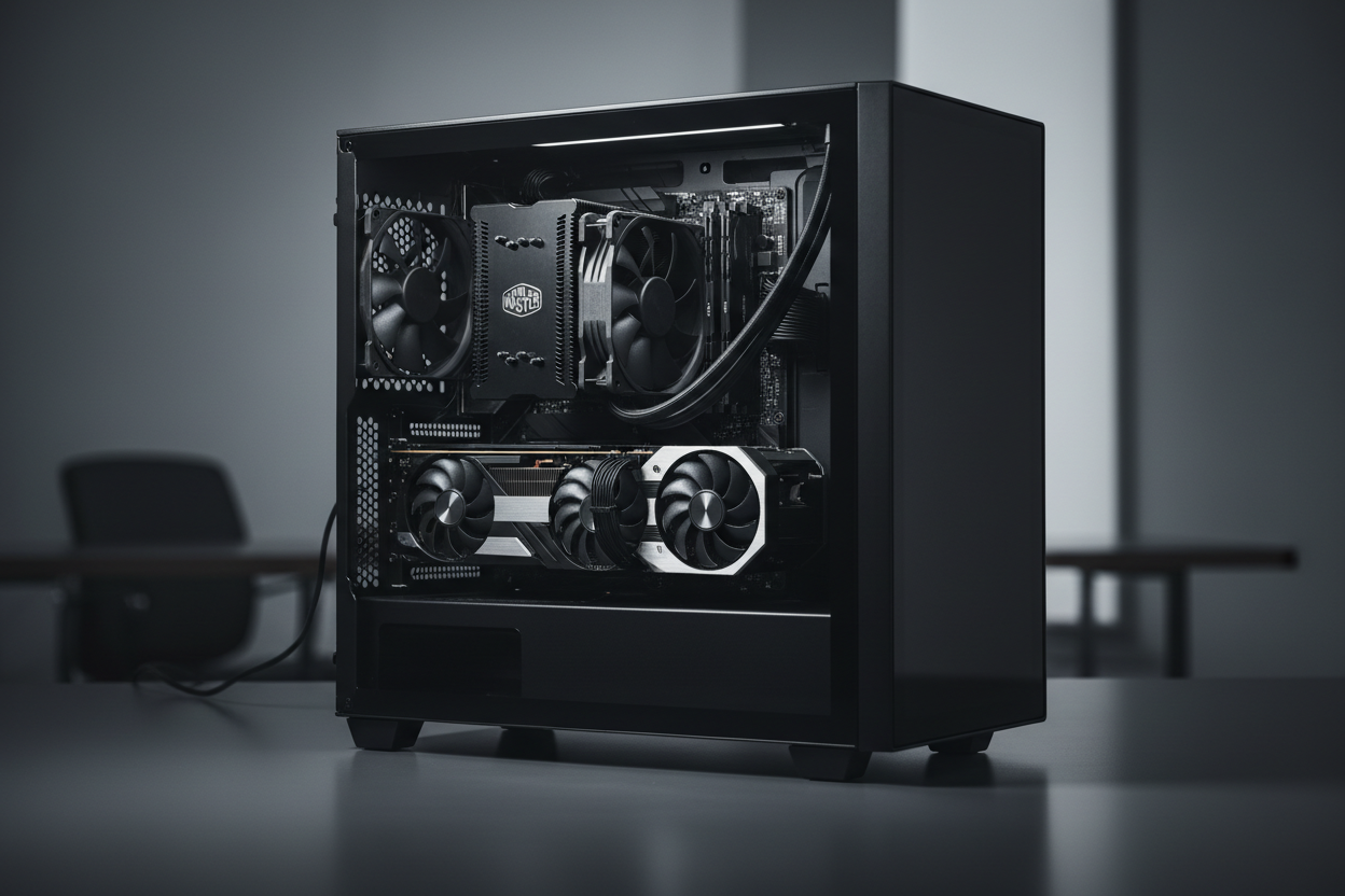 PC Gaming BÉLIER - Boîtier Cooler Master Q300L