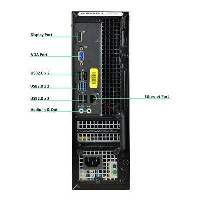 Dell OptiPlex 3020 SFF – Core i3-4130 | 8 Go DDR3L | 500 Go HDD | Windows 11 Pro | Clavier & Souris inclus